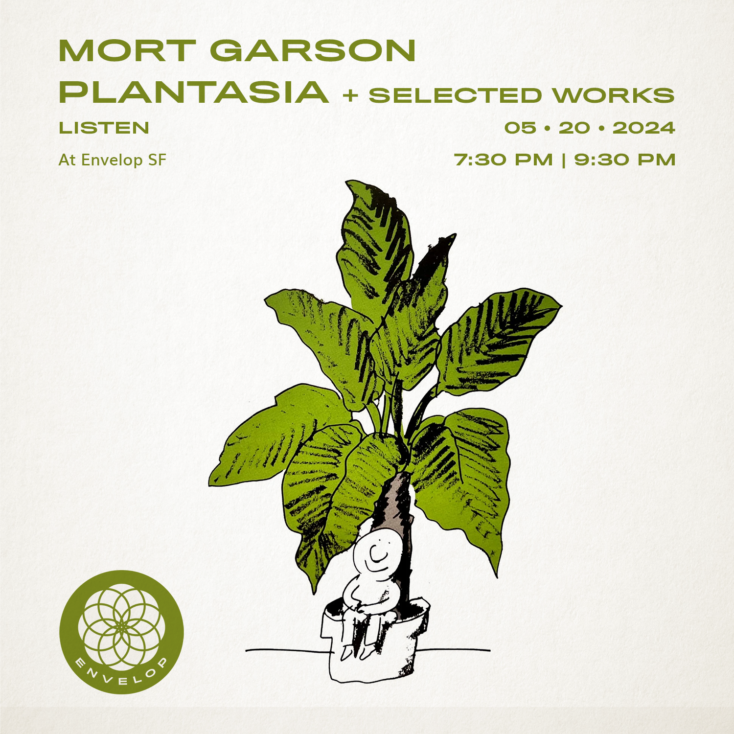 Event image for Mort Garson - Plantasia + Selected Works : LISTEN