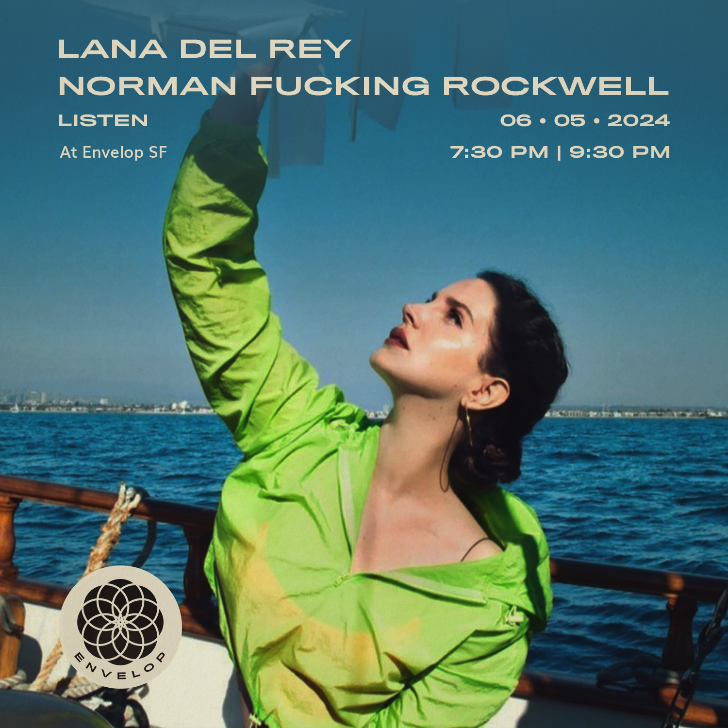 Event image for Lana Del Rey - Norman Fucking Rockwell : LISTEN
