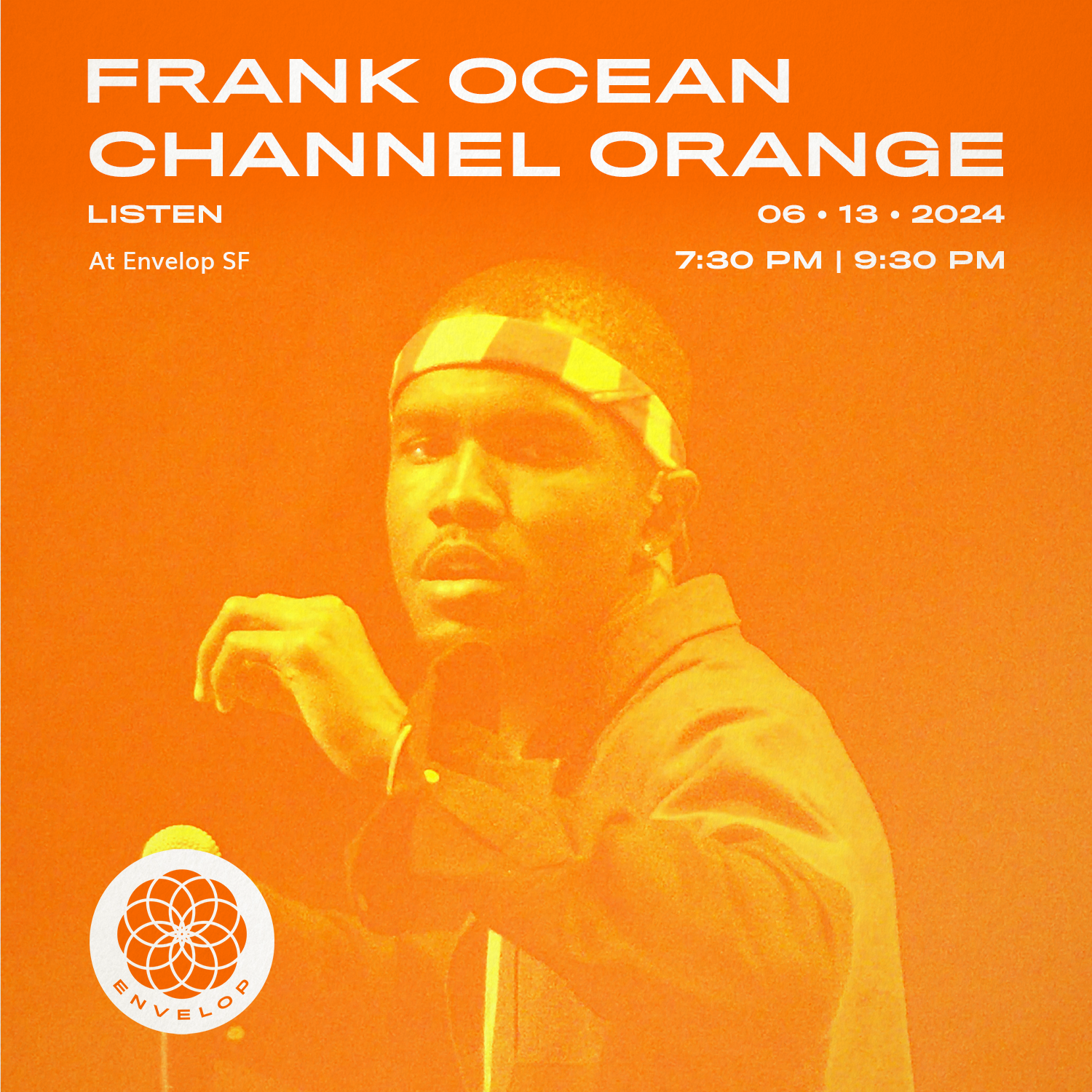 Event image for Frank Ocean - Channel ORANGE : LISTEN