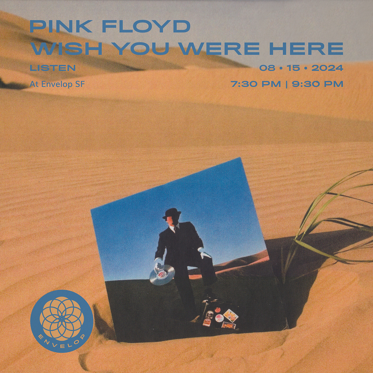 Event image for Pink Floyd - Wish You Were Here : LISTEN