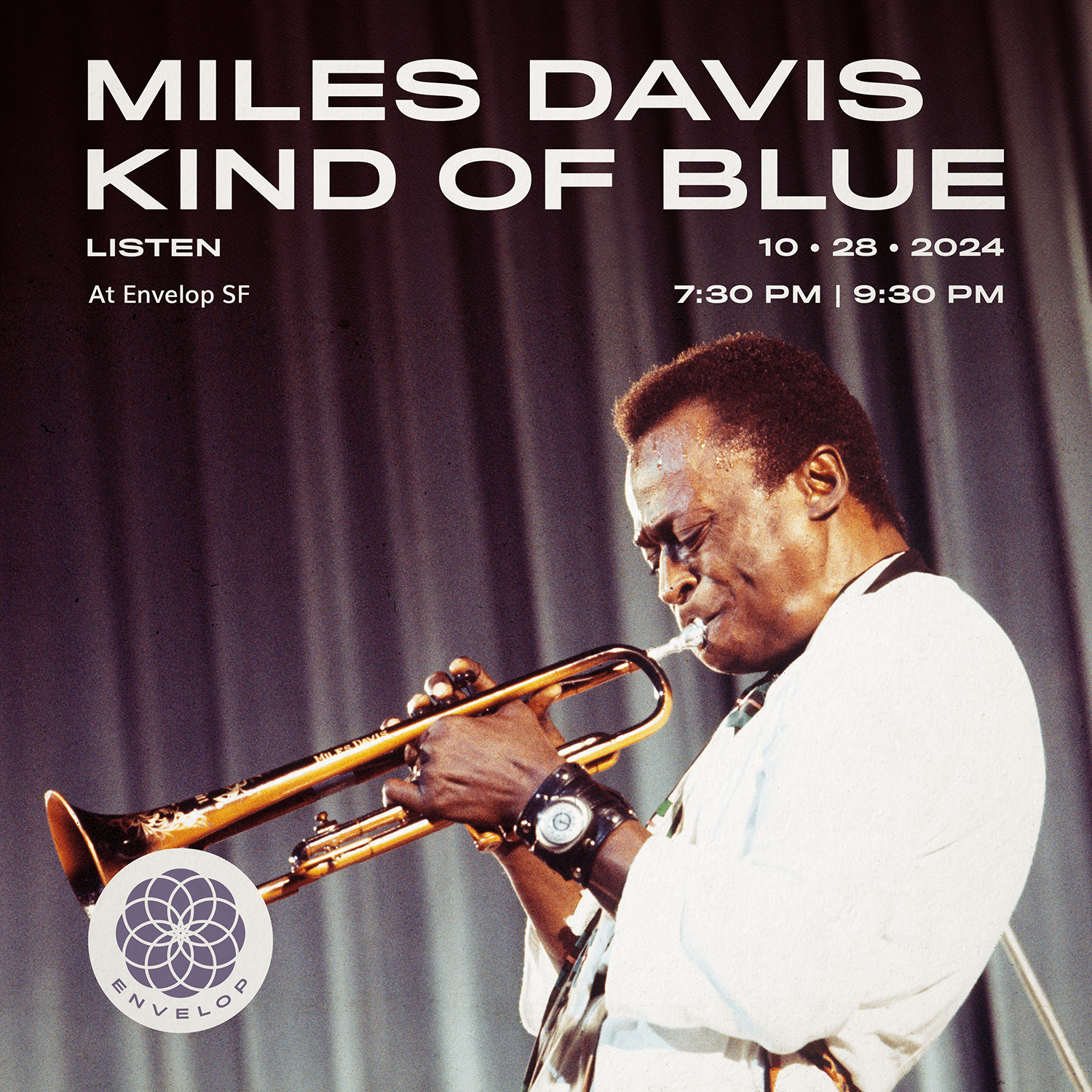 Event image for Miles Davis - Kind of Blue : LISTEN