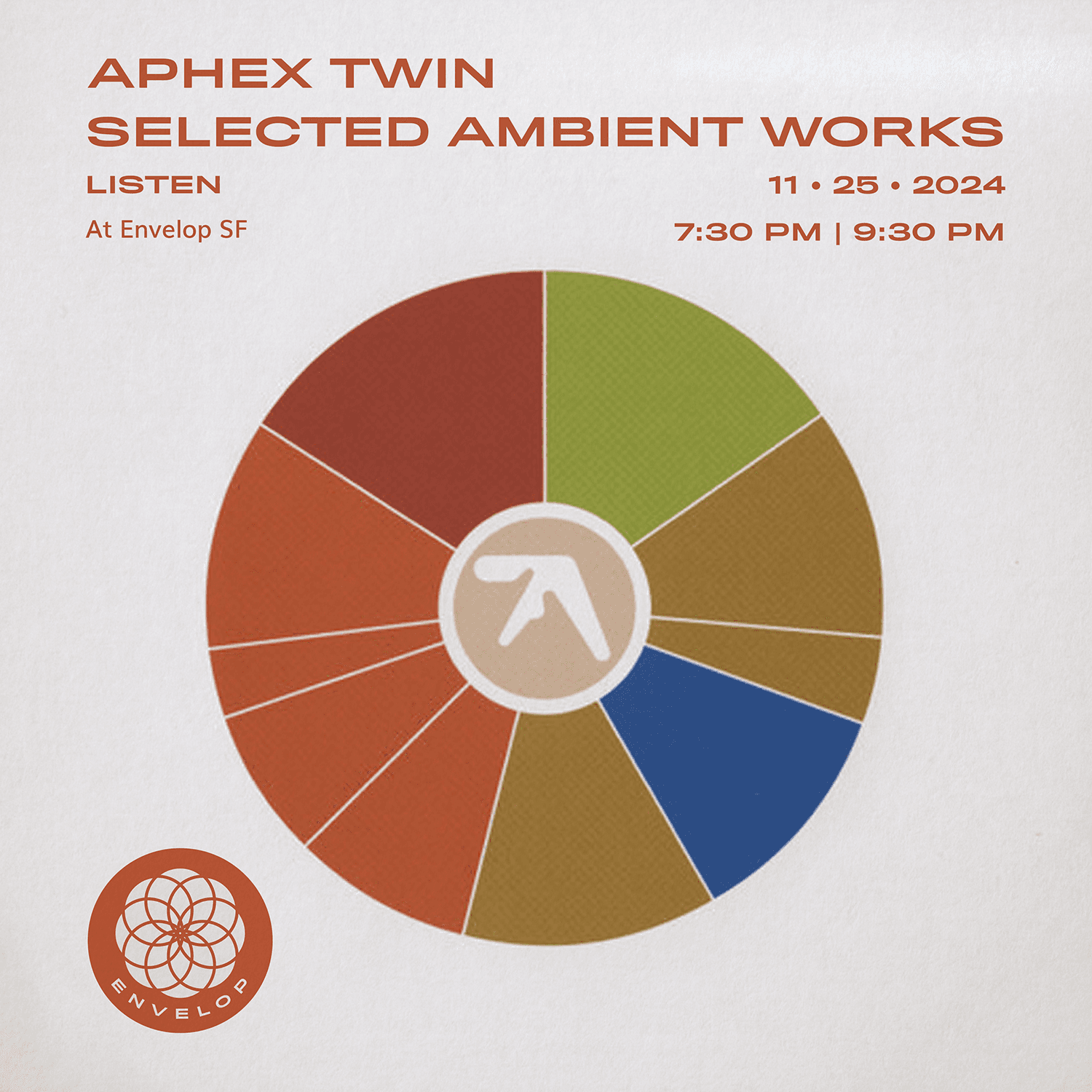 Event image for Aphex Twin - Selected Ambient Works : LISTEN