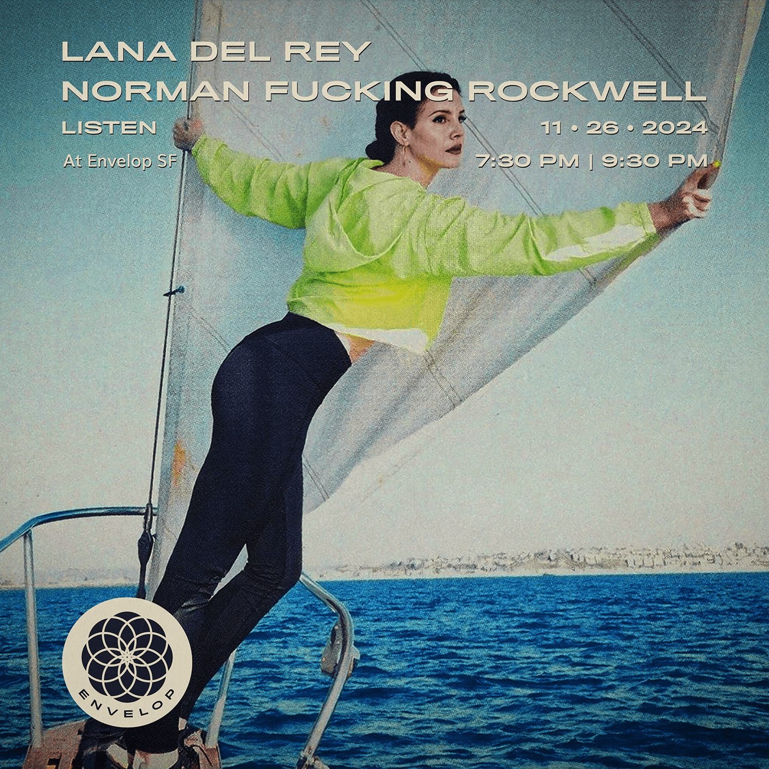 Event image for Lana Del Rey - Norman Fucking Rockwell : LISTEN