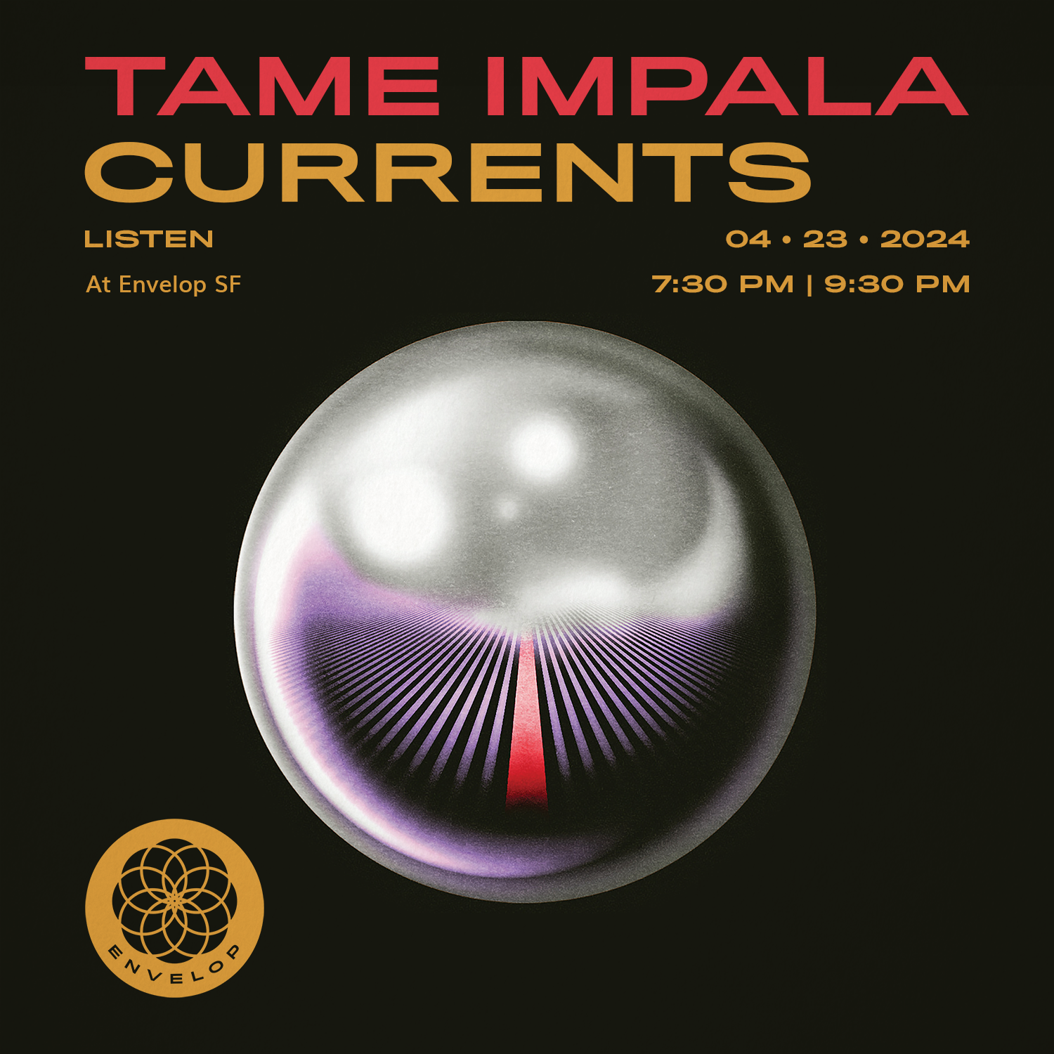 Event image for Tame Impala - Currents : LISTEN